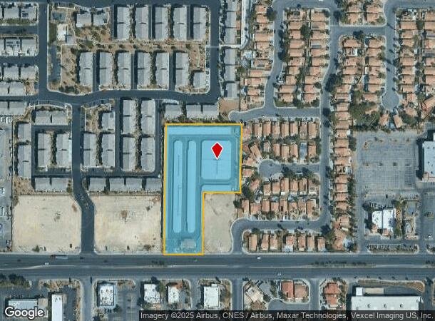 2480 W Craig Rd, North Las Vegas, NV Parcel Map