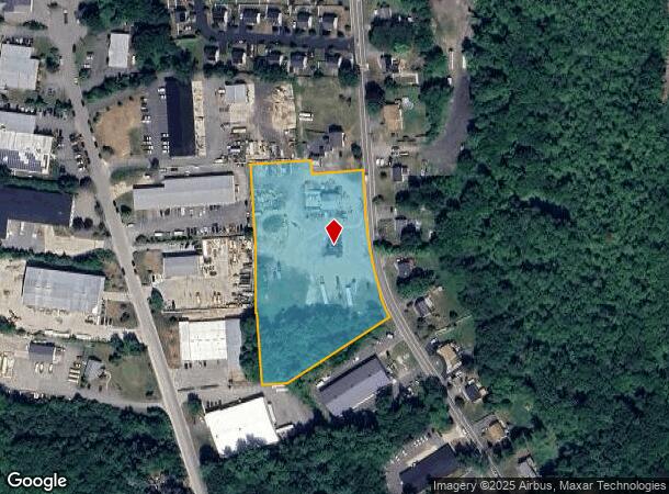 200 Elm St, Bridgewater, MA Parcel Map