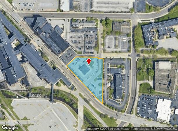  1203 1207 E Market St E, Akron, OH Parcel Map