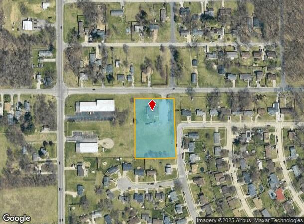  5202 Linden Ave, South Bend, IN Parcel Map