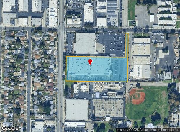  2130 N Hollywood Way, Burbank, CA Parcel Map