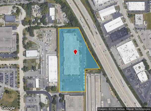 321 W Lake St, Elmhurst, IL Parcel Map