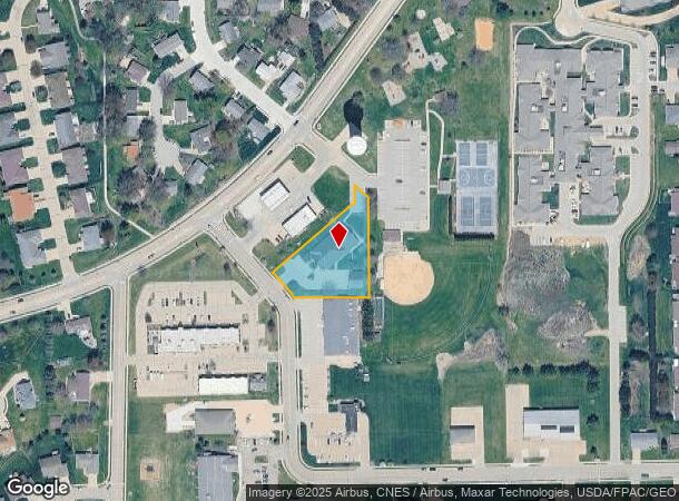 5875 Saratoga Rd, Asbury, IA Parcel Map