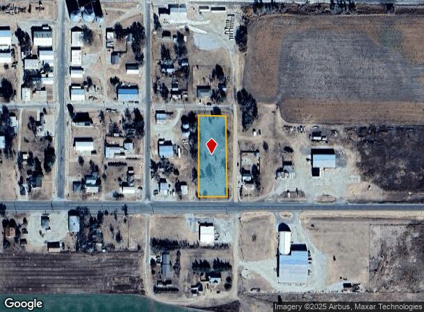405 Broadway Ave, Burdett, KS Parcel Map