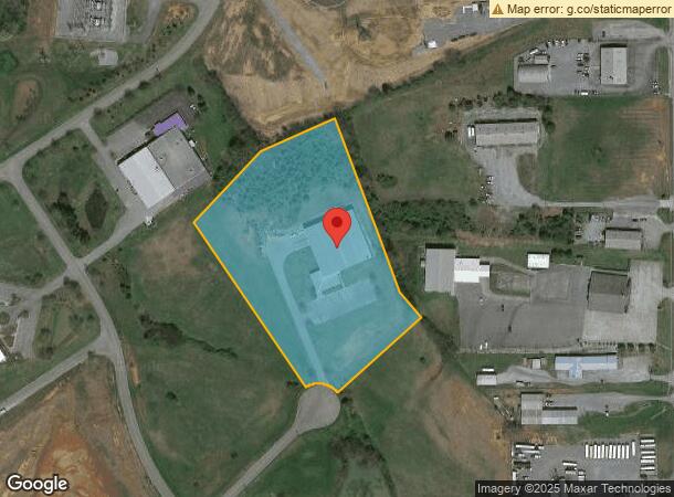  323 Crisp Cir, Maryville, TN Parcel Map