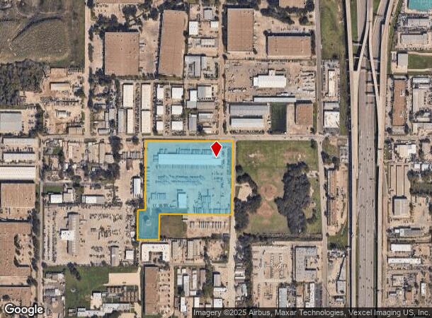  11447 Goodnight Ln, Dallas, TX Parcel Map