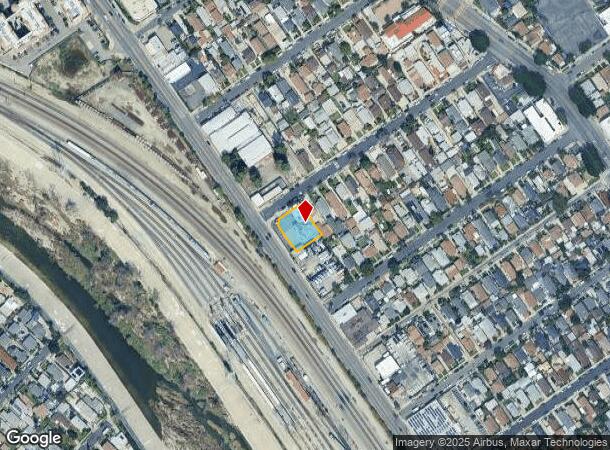 1114 N San Fernando Rd, Los Angeles, CA Parcel Map