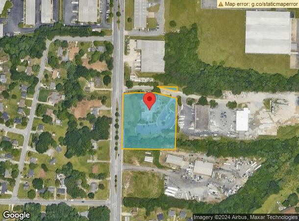  3107 S Elm Eugene St, Greensboro, NC Parcel Map