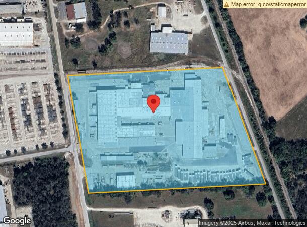  9601 Industrial Dr, Navasota, TX Parcel Map