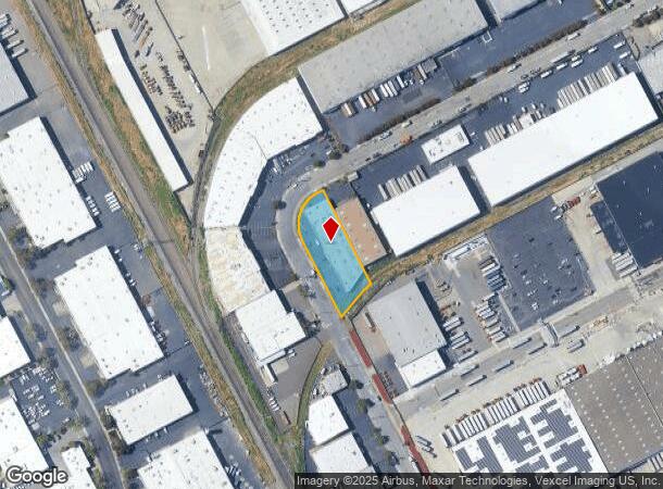 14444 Griffith St, San Leandro, CA Parcel Map