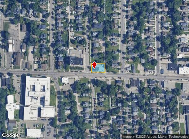 235 Hall St Se, Grand Rapids, MI Parcel Map