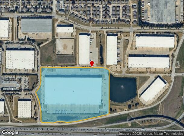  4101 E Research Blvd, Arlington, TX Parcel Map