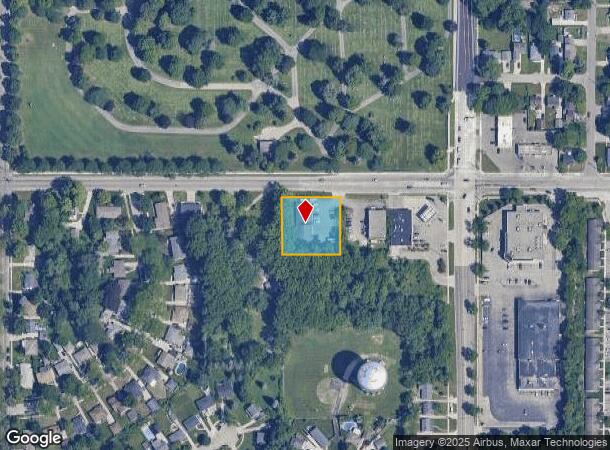  1120 Knapp St Ne, Grand Rapids, MI Parcel Map
