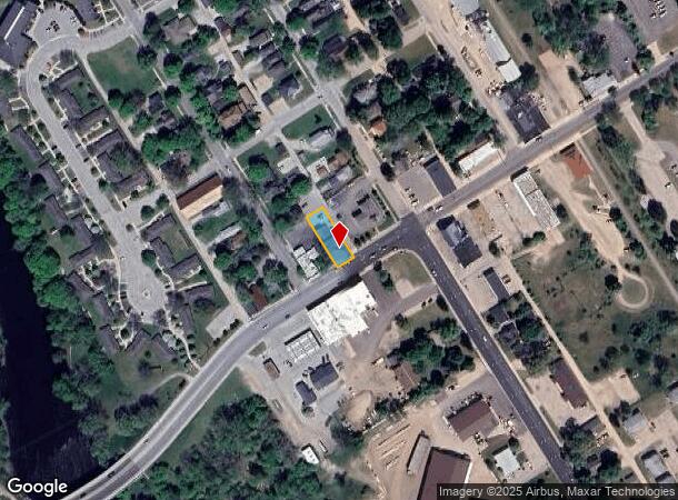 707 Maple St, Big Rapids, MI Parcel Map