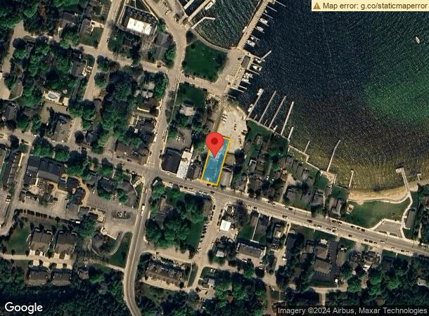  4158 Main St, Fish Creek, WI Parcel Map