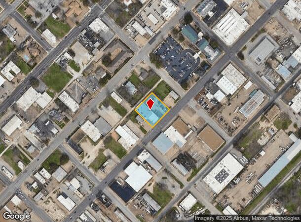  1415 Franklin Ave, Waco, TX Parcel Map