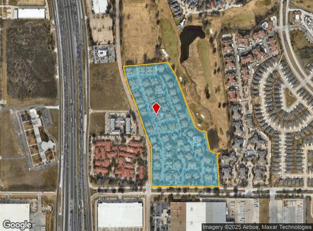 5800 Sandshell Dr, Fort Worth, TX Parcel Map