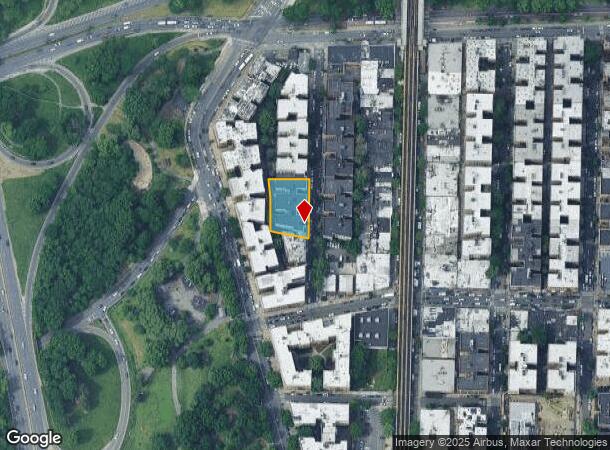 2165 Bolton St, Bronx, NY Parcel Map