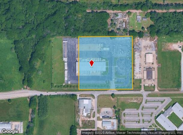 1840 W Willow St, Scott, LA Parcel Map