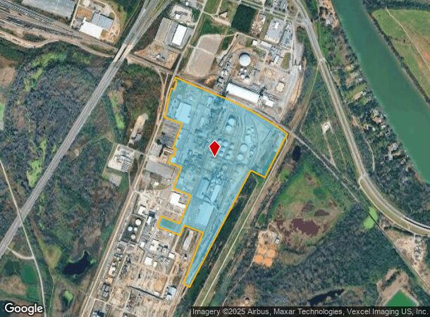 1460 Columbia Nitrogen Dr, Augusta, GA Parcel Map