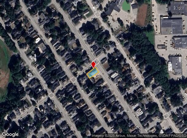 332 Turner St, Auburn, ME Parcel Map