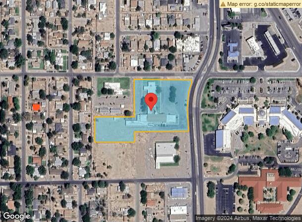  1500 S Main St, Roswell, NM Parcel Map