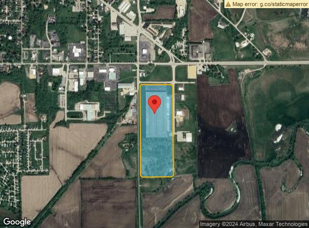  1750 Lincoln Dr, Freeport, IL Parcel Map