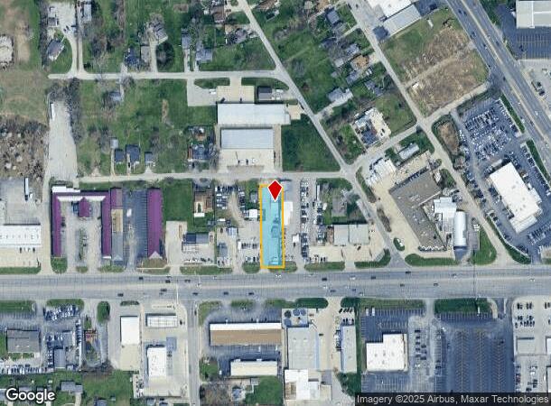  814 W Coliseum Blvd, Fort Wayne, IN Parcel Map