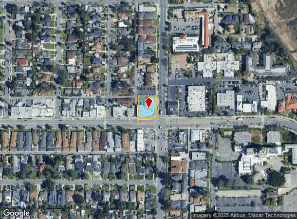  2515 E Washington Blvd, Pasadena, CA Parcel Map