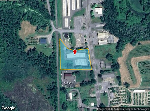 1881 N Main St, Sheffield, MA Parcel Map