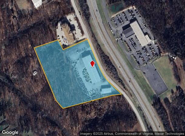 971 Russell Dr, Salem, VA Parcel Map