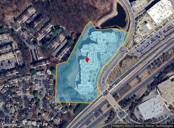 10100 Washingtonian Blvd, Gaithersburg, MD Parcel Map