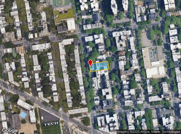  419 Vanderbilt Ave, Brooklyn, NY Parcel Map