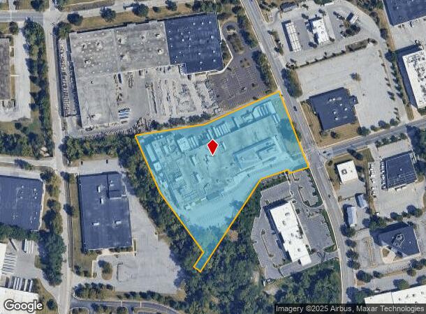 11102 Mccormick Rd, Hunt Valley, MD Parcel Map