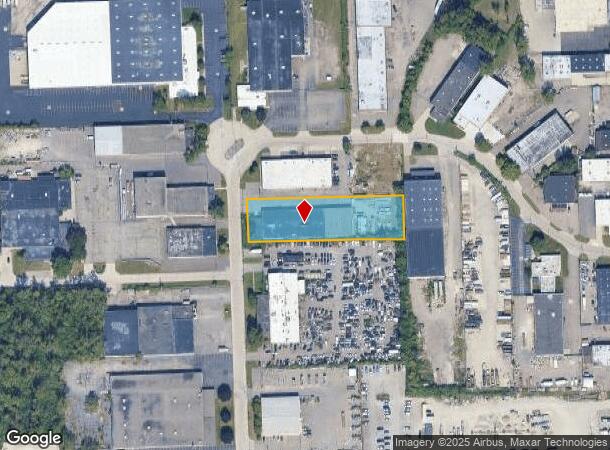 12230 Dixie, Redford, MI Parcel Map