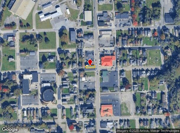  836 S Mill St, New Castle, PA Parcel Map