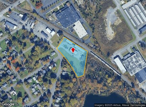  71 Ten Broeck Ave, Hudson, NY Parcel Map