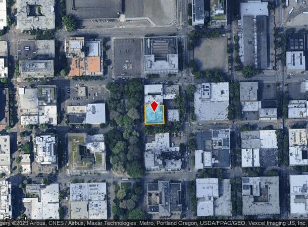 725 Nw Flanders St, Portland, OR Parcel Map