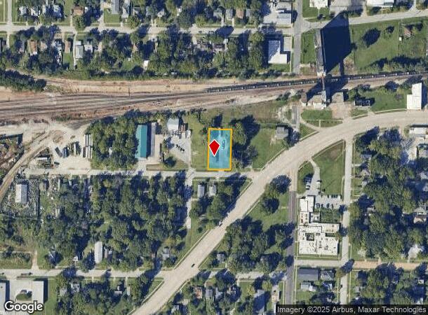  1031 W Pacific St, Springfield, MO Parcel Map
