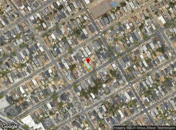  1639 82Nd Ave, Oakland, CA Parcel Map