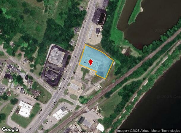 513 Green Blvd, Aurora, IN Parcel Map