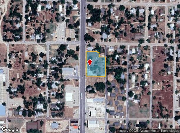 302 N Main St, Winters, TX Parcel Map