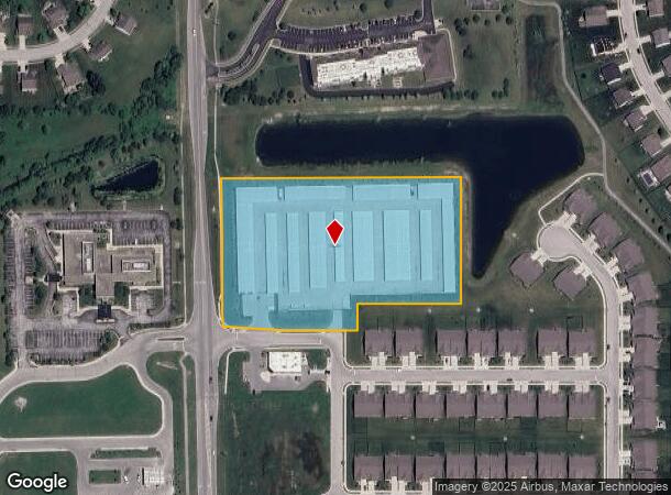  8050 Ortho Ln, Brownsburg, IN Parcel Map