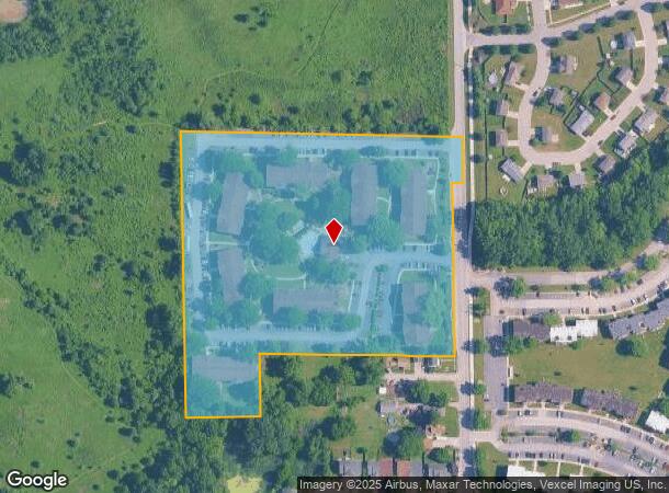 400 N Lake Park Ave, Hobart, IN Parcel Map