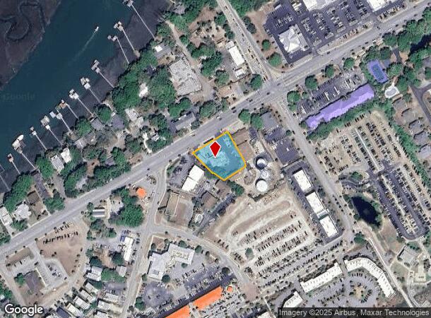 1206 Palm Blvd, Isle Of Palms, SC Parcel Map