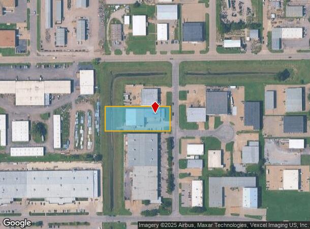 1835 S Florence St, Wichita, KS Parcel Map