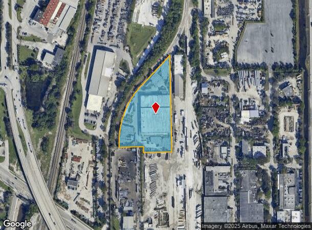 810 Nw 13Th Ave, Pompano Beach, FL Parcel Map