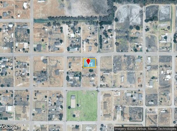  905 S 2Nd St, Slaton, TX Parcel Map