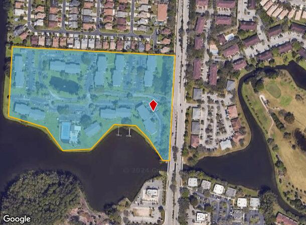  101 Wild Oats, Royal Palm Beach, FL Parcel Map