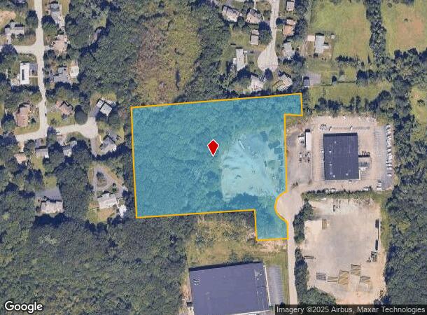 Lacroix Dr, West Warwick, RI Parcel Map